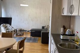 Продажа уютной квартиры с одной спальней и видом на море в Бечичи